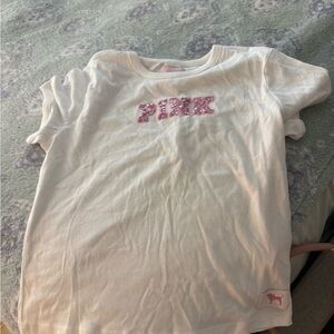 PINK Victoria's Secret x Loveshackfancy t shirt
